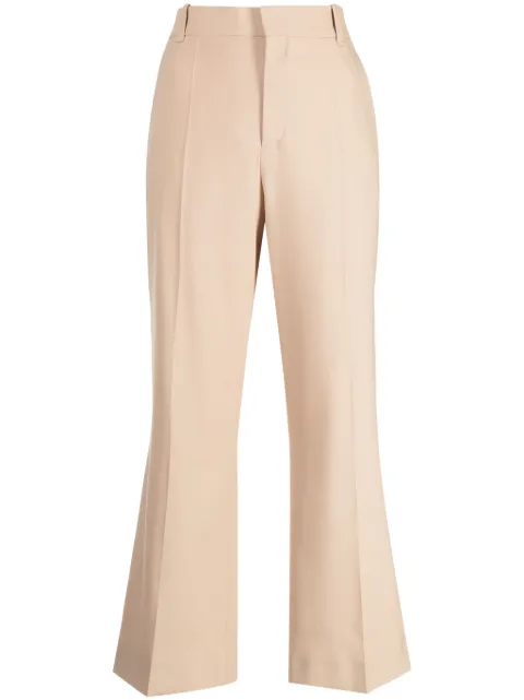 Chloé bootcut cropped trousers