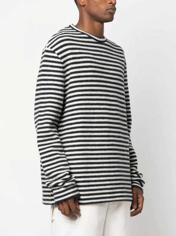 Jil Sander ストライプ セーター | ホワイト | FARFETCH JP Jil Sander ストライプ セーター | ホワイト | FARFETCH JP
