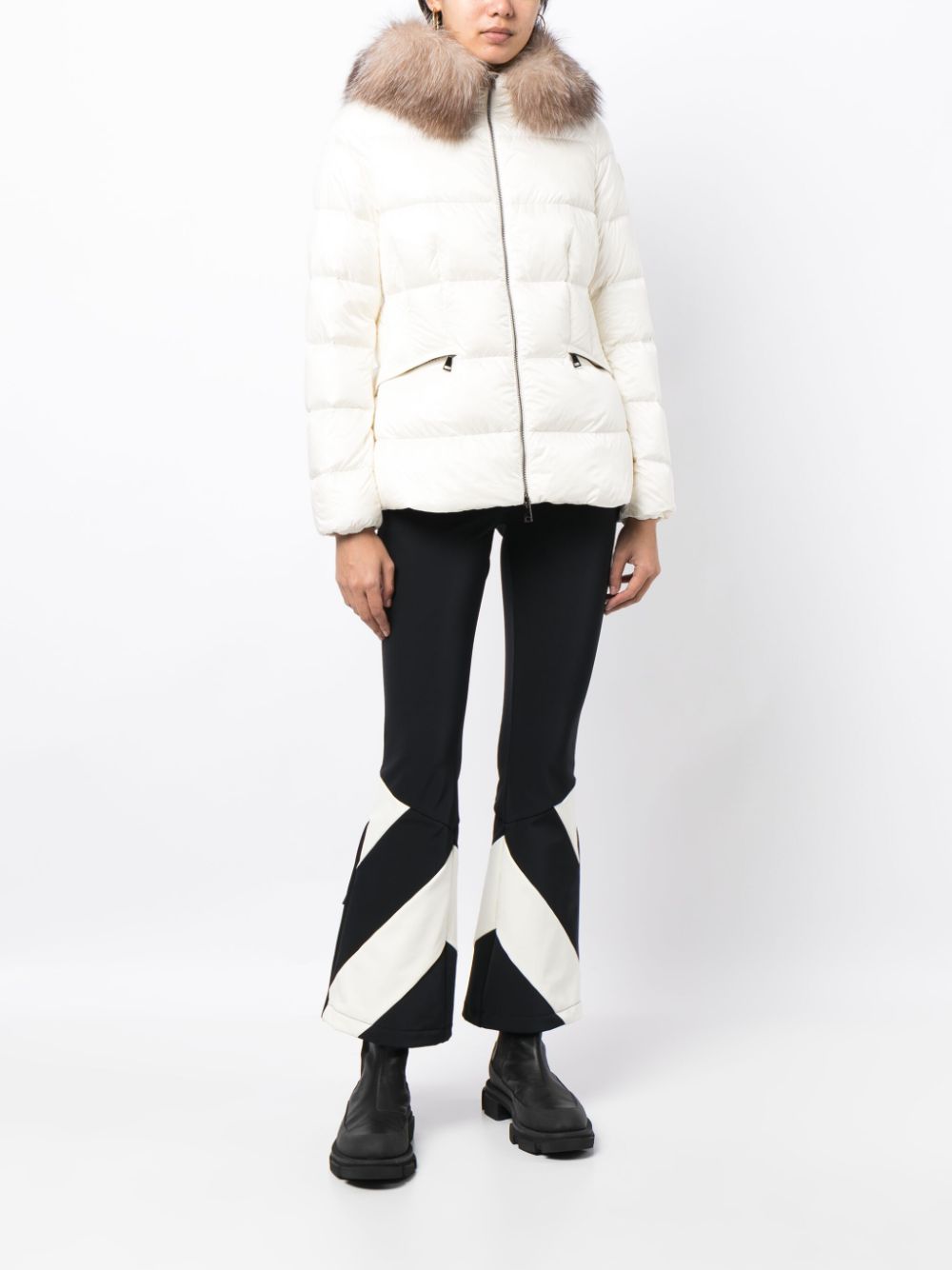 Moncler Gewatteerd jack - Wit