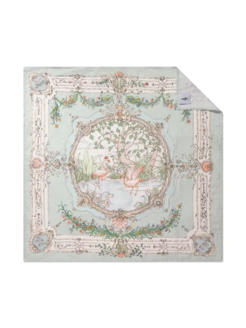 Atelier Choux Tapestry-print cotton blanket and gift box (set of two)