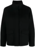 Arma funnel-neck long-sleeve wool jacket - Black
