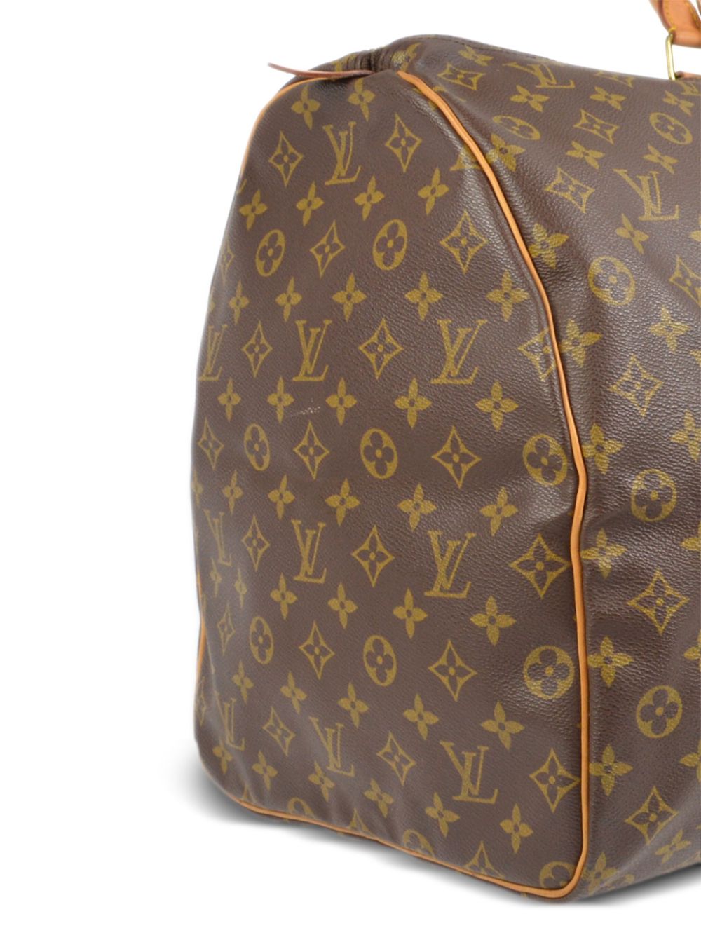 Louis Vuitton 1990 Pre-owned Monogram Keepall 60 Travel Bag - Brown