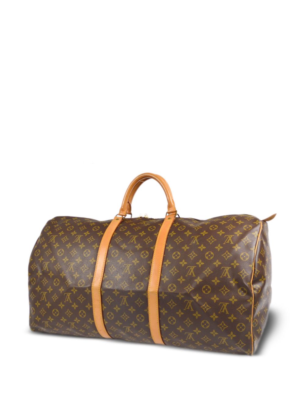 Louis Vuitton 1990 pre-owned Monogram Keepall 60 reistas - Bruin