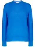 Off-White Arrows-intarsia crew-neck jumper - Blue