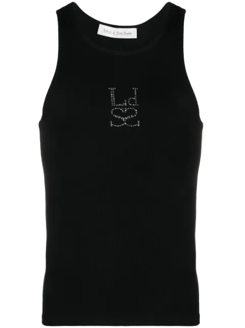 Ludovic de Saint Sernin crystal-embellished tank top