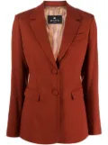 ETRO virgin wool-blend jacquard blazer - Orange