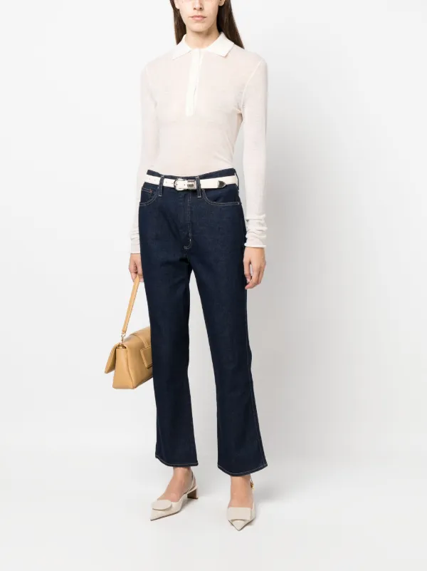 AGOLDE Whisper mid-rise Flared Jeans | Blue | FARFETCH