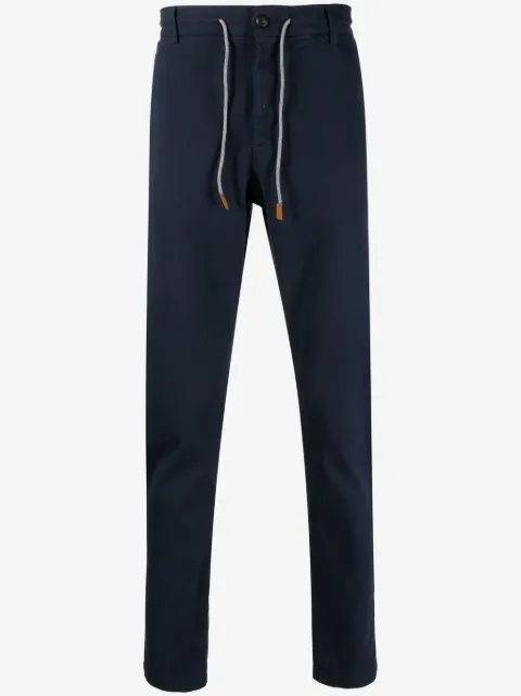 Eleventy pantalones chino con cordón