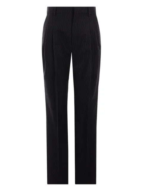 Saint Laurent striped flared trousers