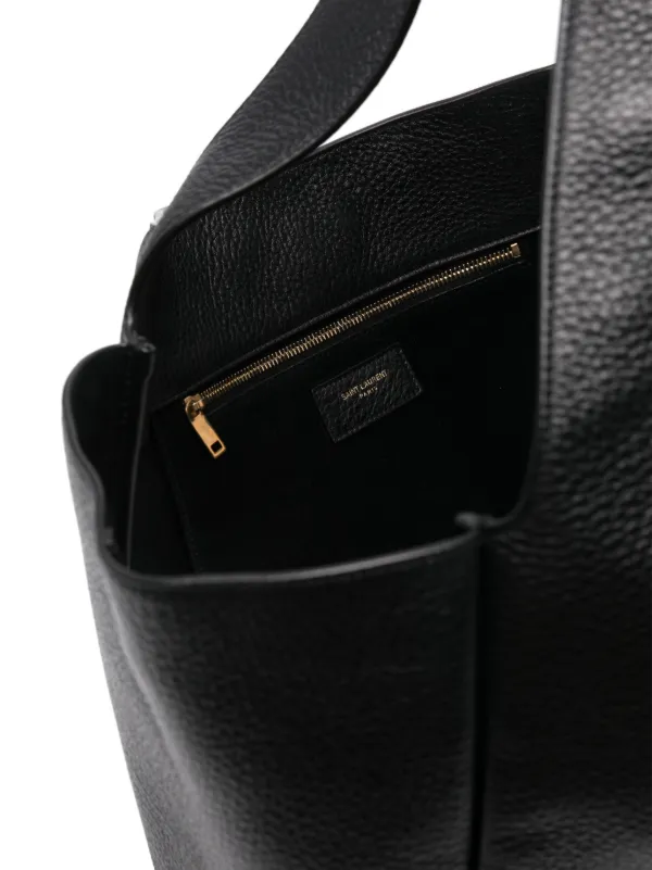 Saint Laurent Bea Leather Tote Bag | Black | FARFETCH