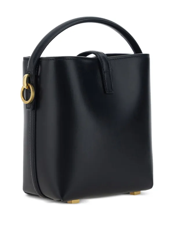 Saint Laurent LE 37 バケットバッグ ミニ | ブラック | FARFETCH JP