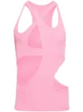 Natasha Zinko cut-out tank top - Pink