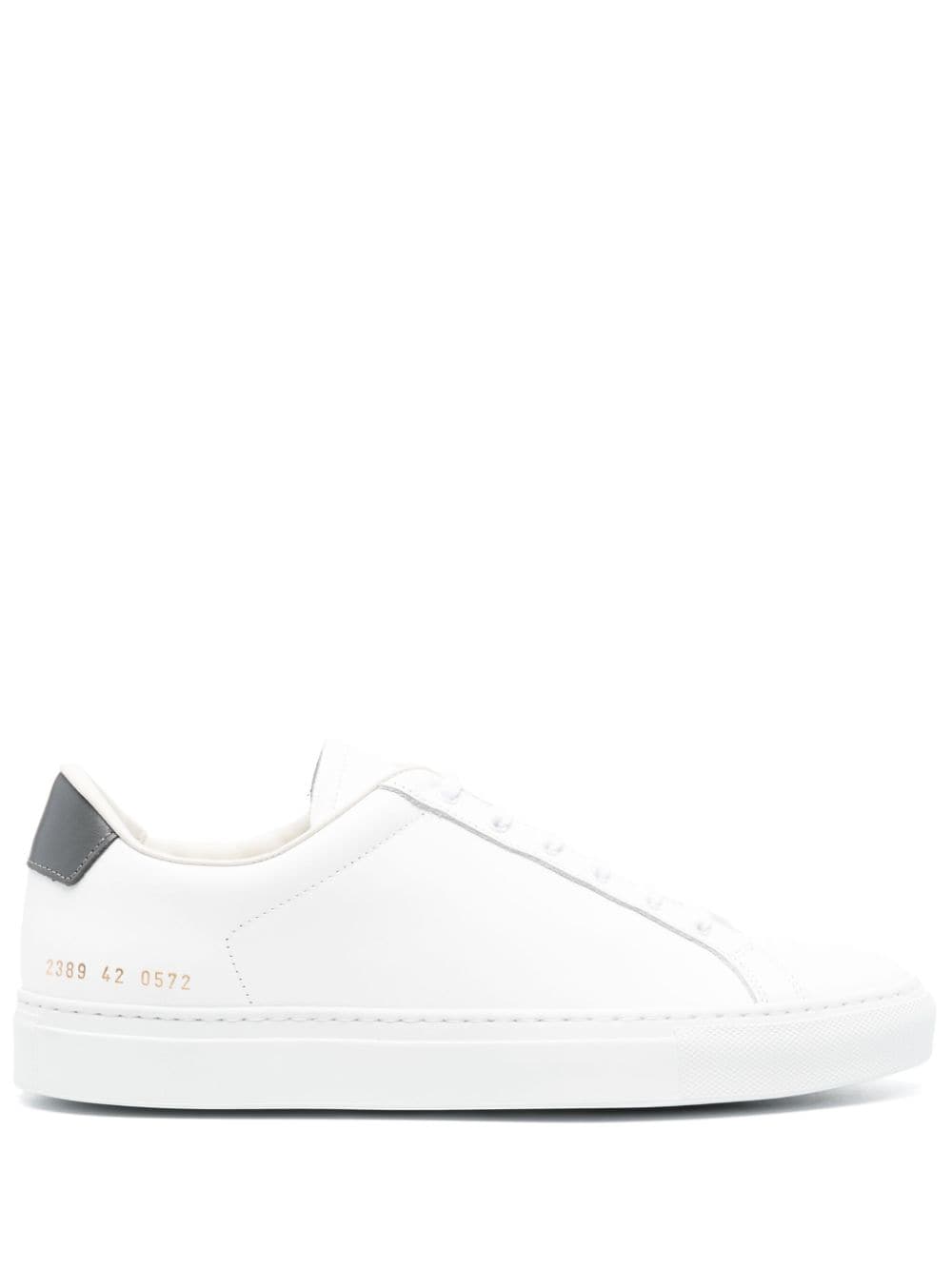 Common Projects Tennis Leather Sneakers In White