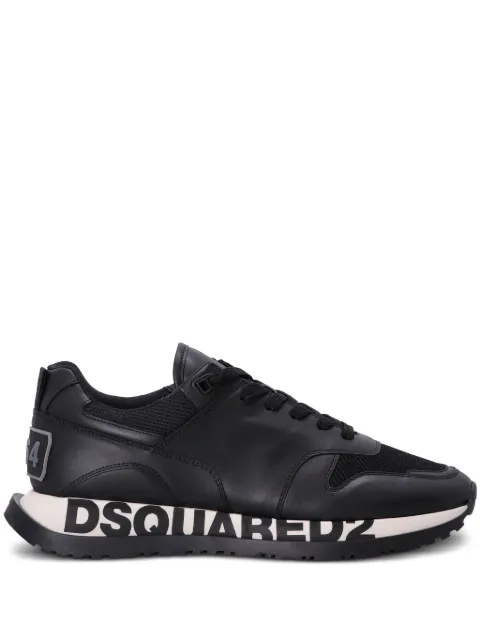 DSQUARED2 Running leather sneakers