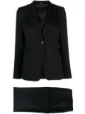 Kiton single-breasted virgin-wool suit - Black