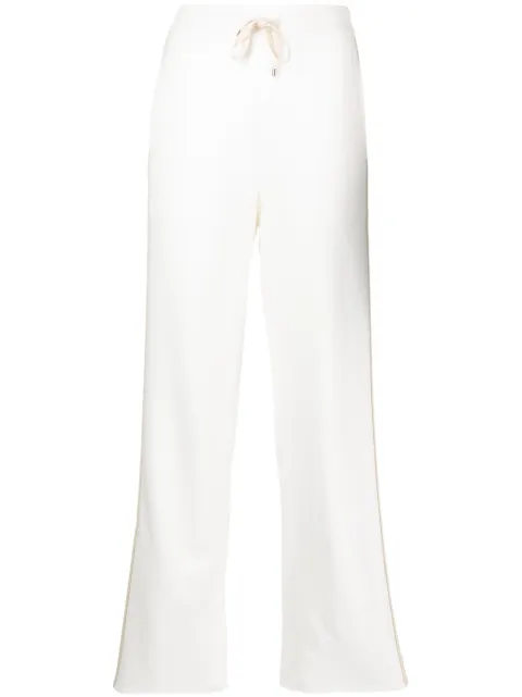 Lorena Antoniazzi pants rectos con cordones en la pretina 