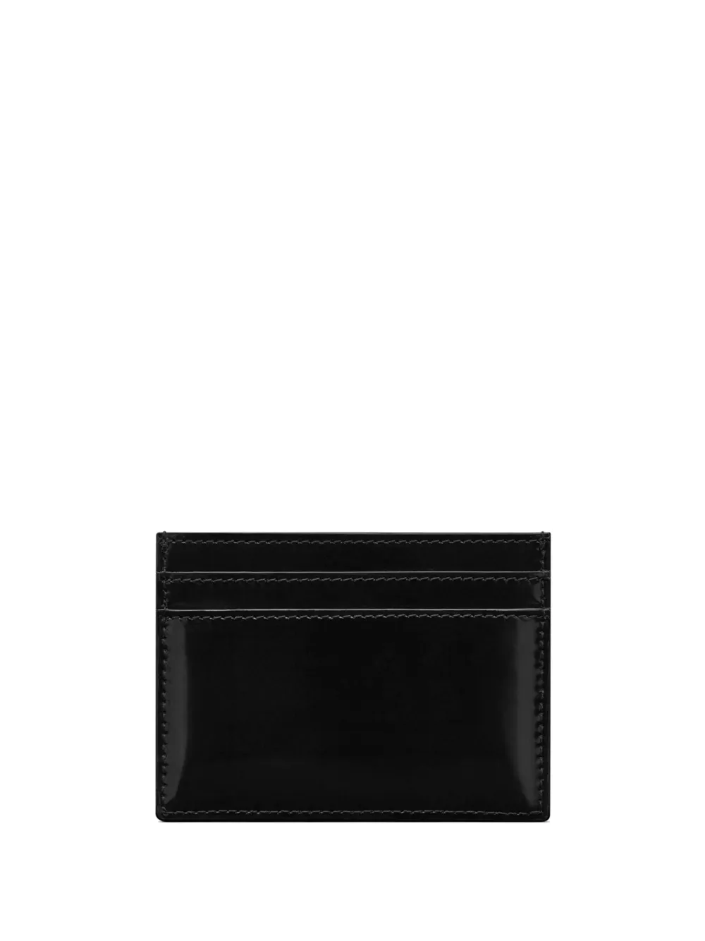 Saint Laurent Pasjeshouder met logoprint - Zwart