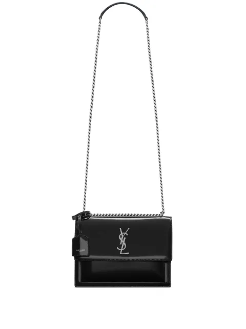 Saint Laurent Sunset logo-lettering shoulder bag  WOMEN