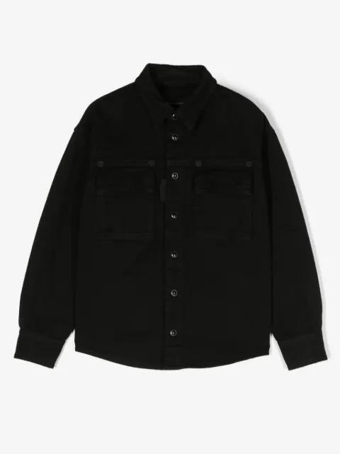 DSQUARED2 KIDS chamarra con apliques de estrella