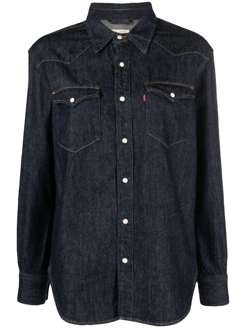 long sleeve denim shirt