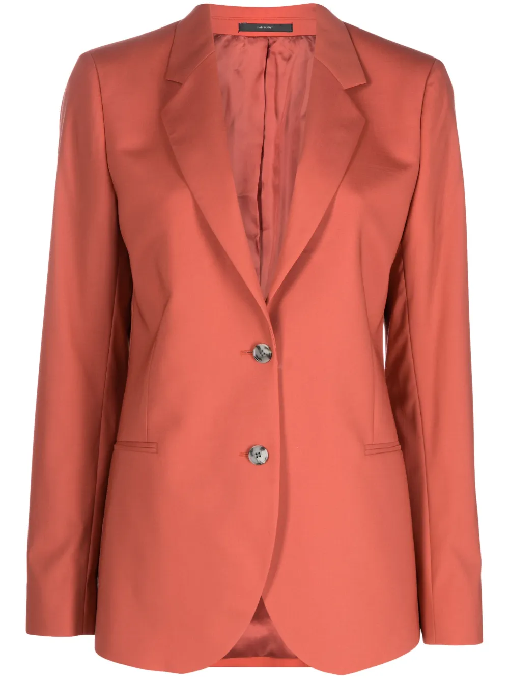 Paul Smith Blazer met enkele rij knopen Oranje