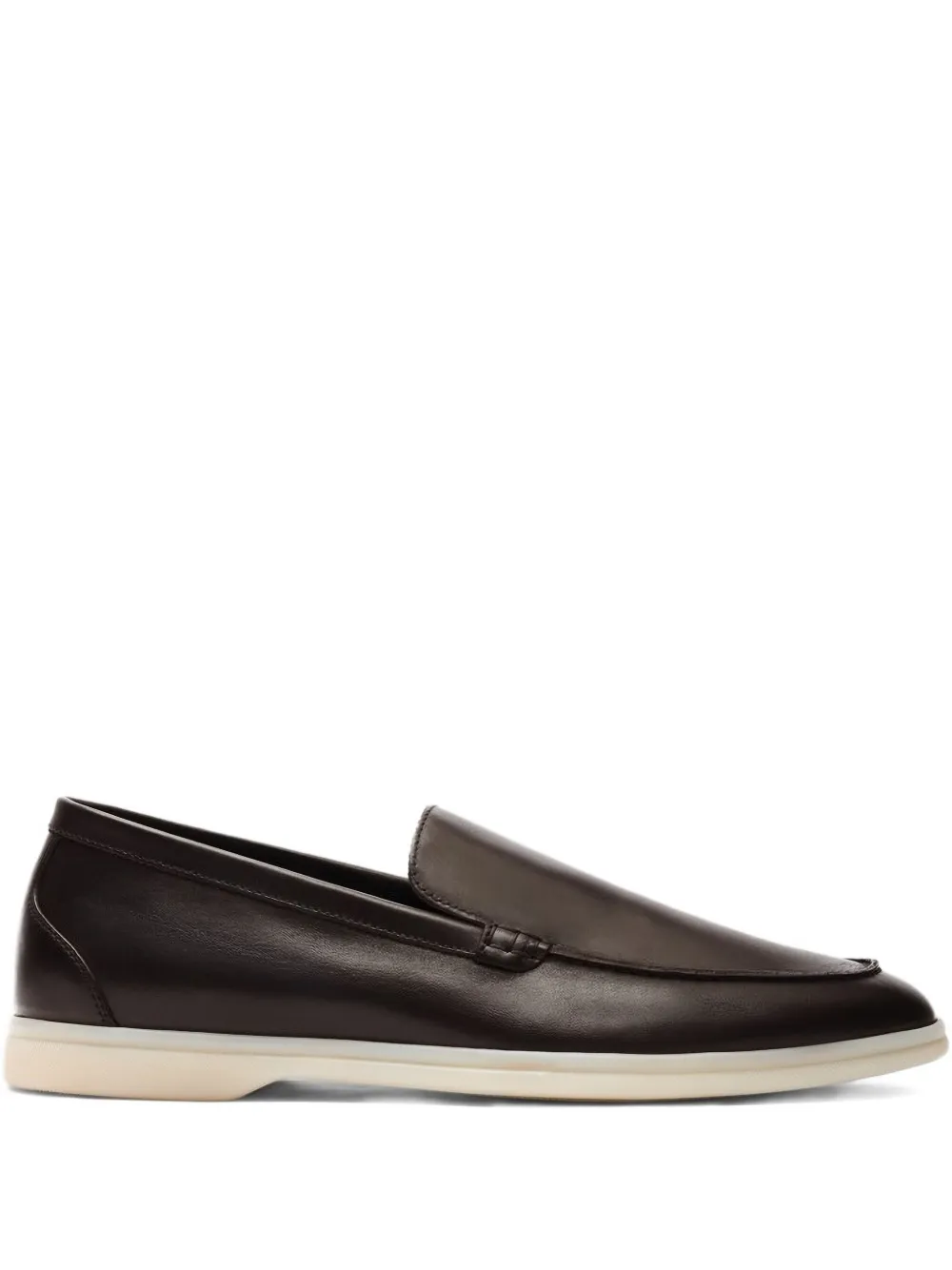 Scarosso Ludovico leather loafers | Brown | Image 1