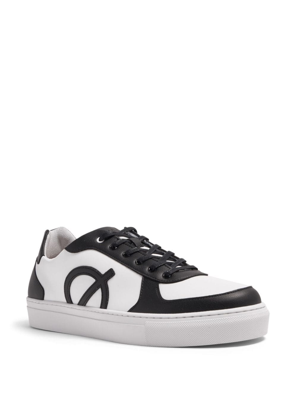 Shop Loci Maize Classic Logo-patch Sneakers In White