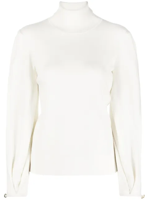 Chloé high-neck fine-knit jumper