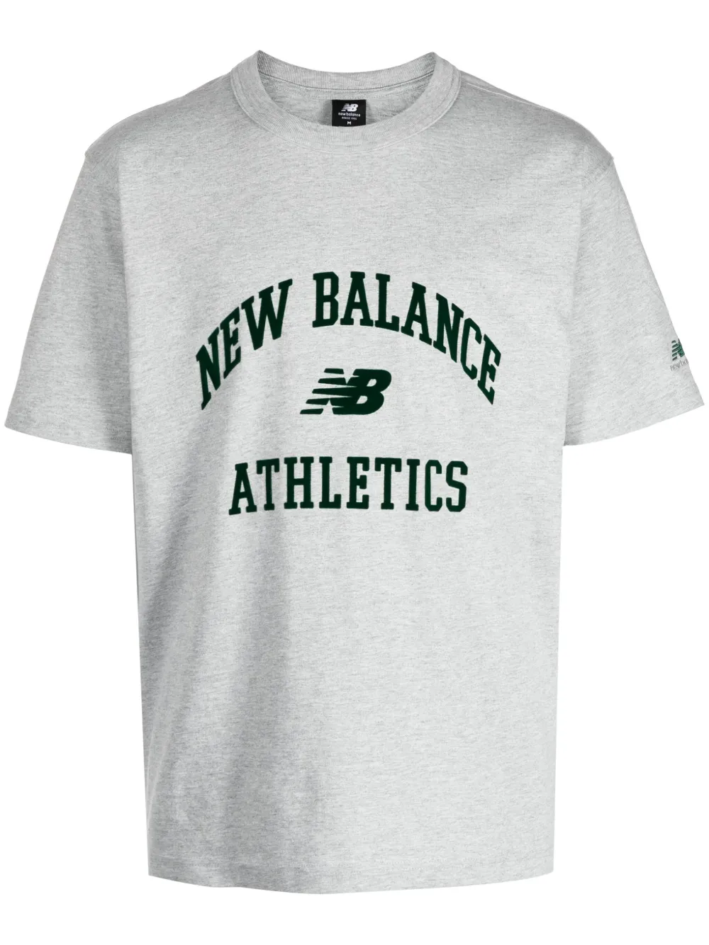 New Balance Sweater met geborduurd logo Groen