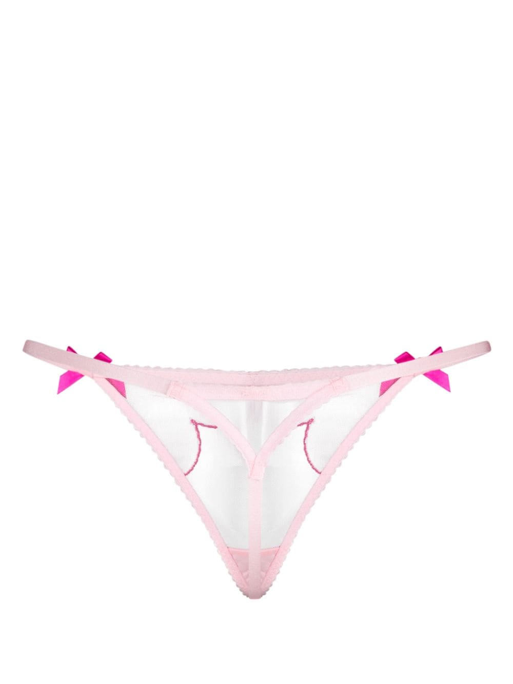 Agent Provocateur Lorna bow-detail Thong - Farfetch