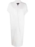 Lorena Antoniazzi short-sleeve wool cardi coat - White