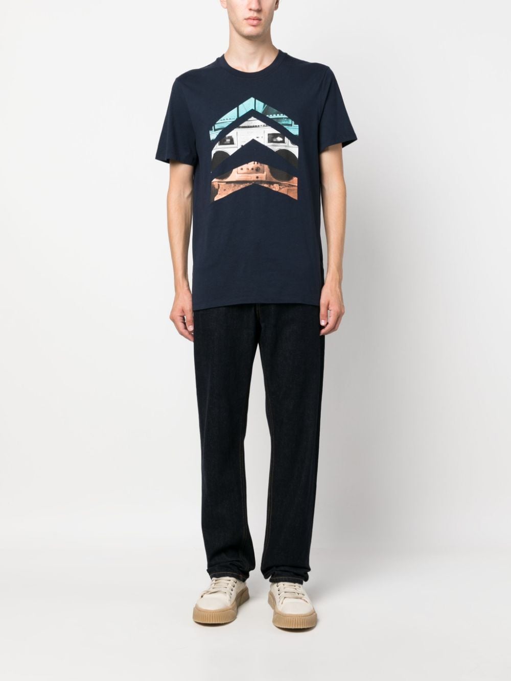 Zadig&Voltaire T-shirt met print - Blauw