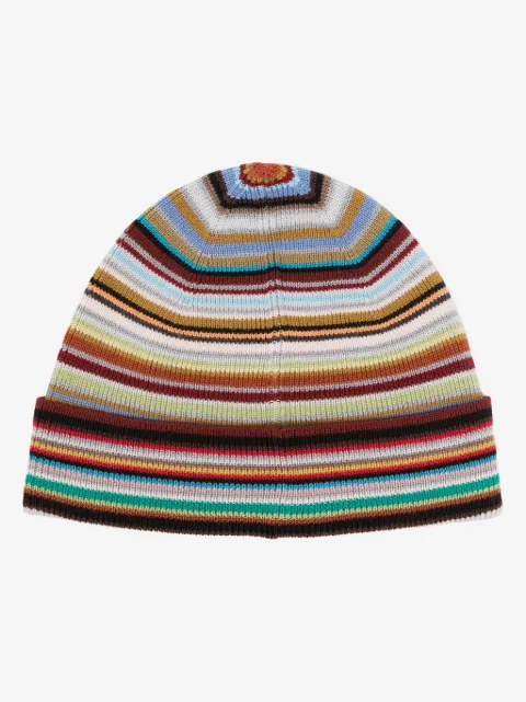 Paul Smith طاقية صوف بكر منقوشة بحياكة إنتارسيا