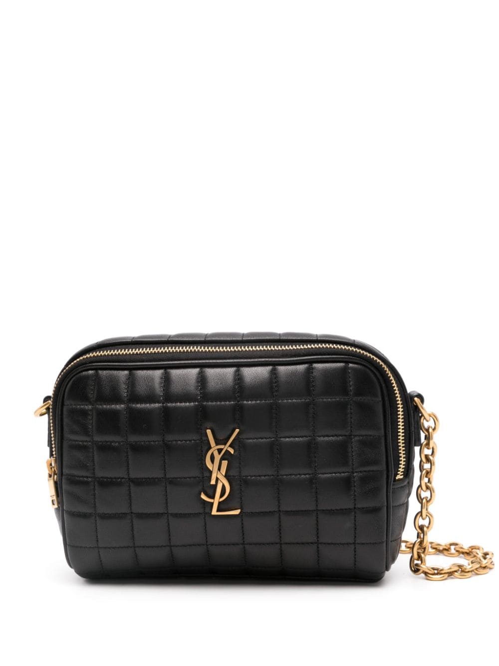 Saint Laurent Borsa a tracolla Cassandre mini - Nero