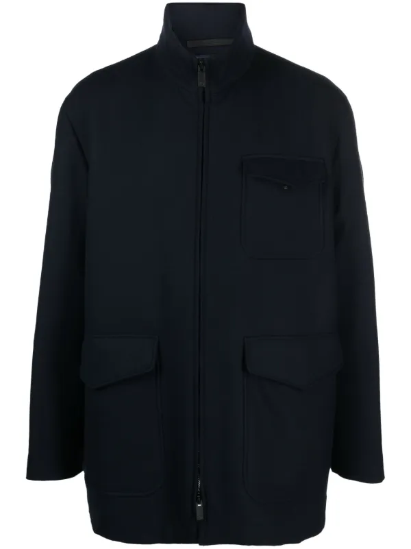 Giorgio armani cheap wool coat