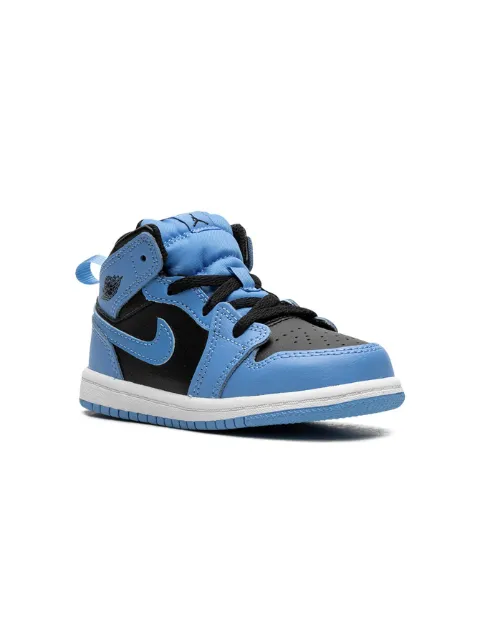 Jordan Kids Air Jordan 1 Mid "University Blue Mid" sneakers