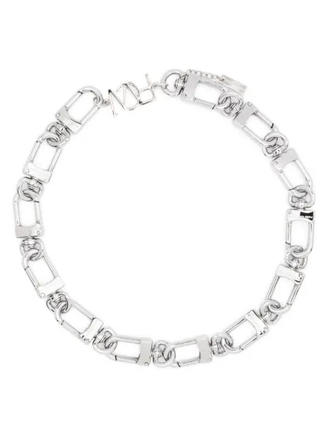 Feng Chen Wang monogram-detail chain necklace