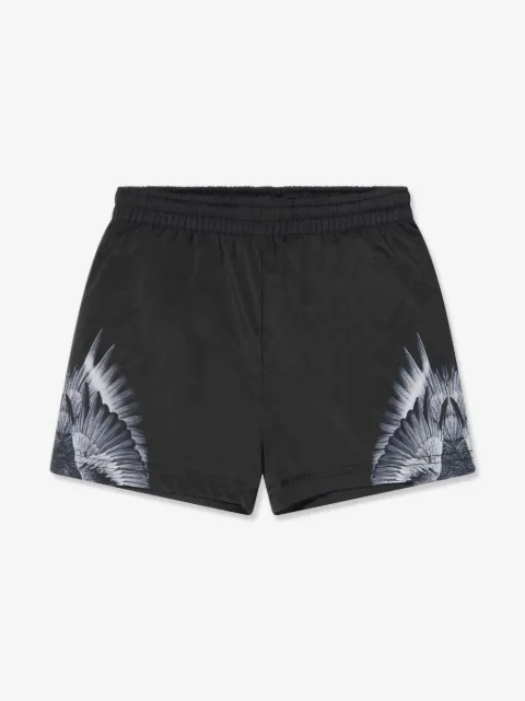 COUNTY OF MILAN KIDS shorts deportivos con estampado Wings