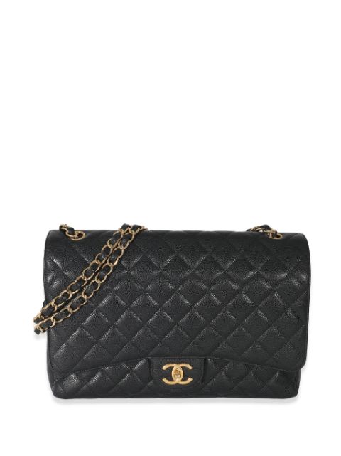 HOT SALE CHANEL 2011 large Double Flap shoulder bag Women