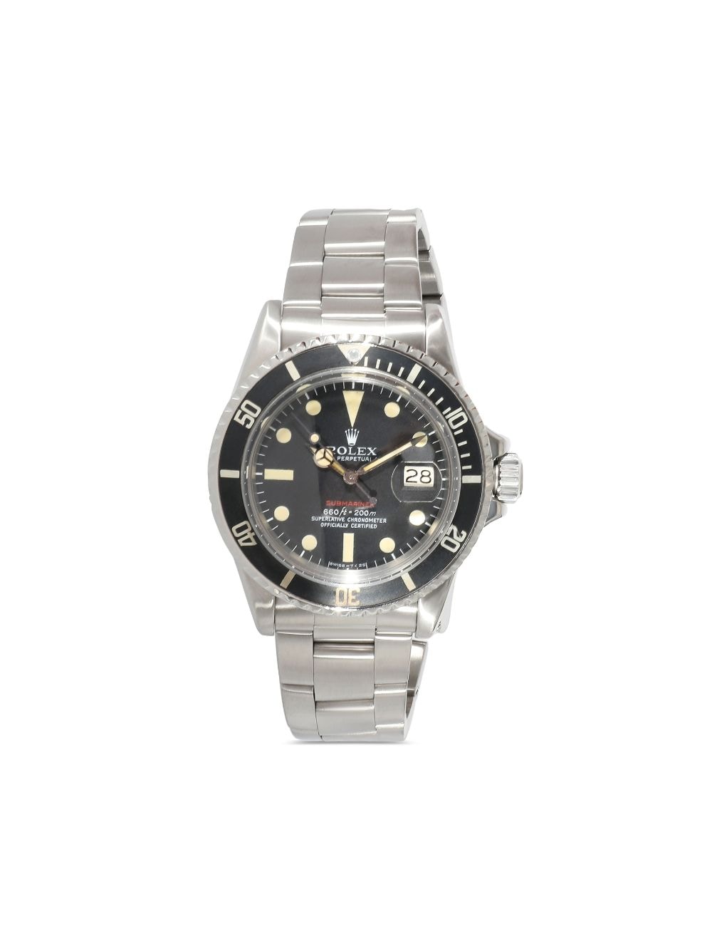 Pre-owned Rolex 1970-1979  Submariner 40mm In Black