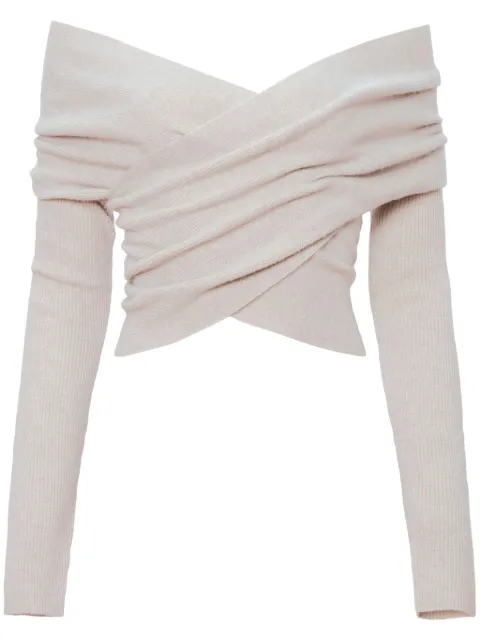 Altuzarra Virginia off-shoulder jumper