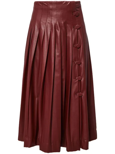 Altuzarra Tullius pleated midi skirt