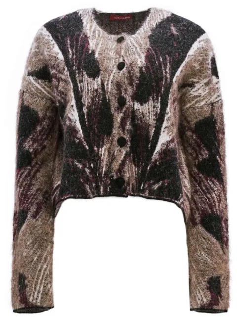 Altuzarra Miletus pattern-jacquard cardigan