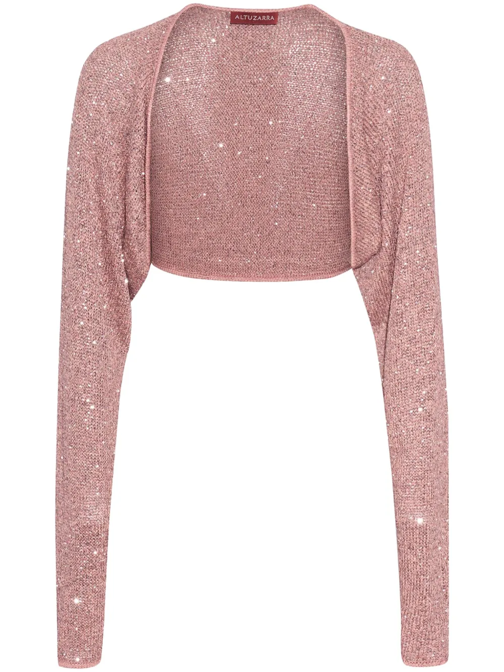 Pink hot sale sequin bolero