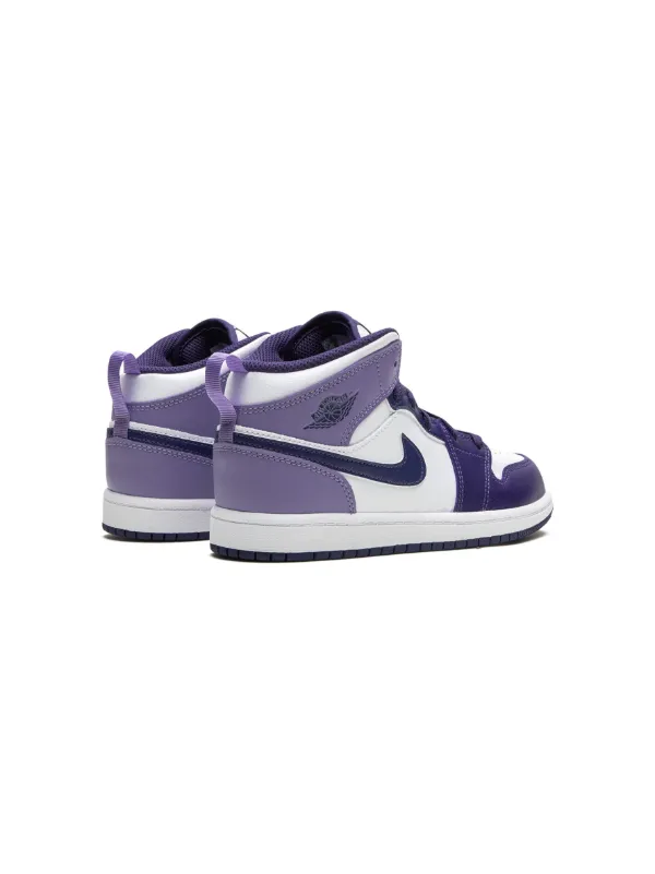 Jordan Kids Zapatillas Air Jordan 1 Mid Sky J Purple Morado FARFETCH ES