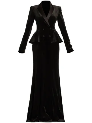 Velvet 2024 tuxedo gown