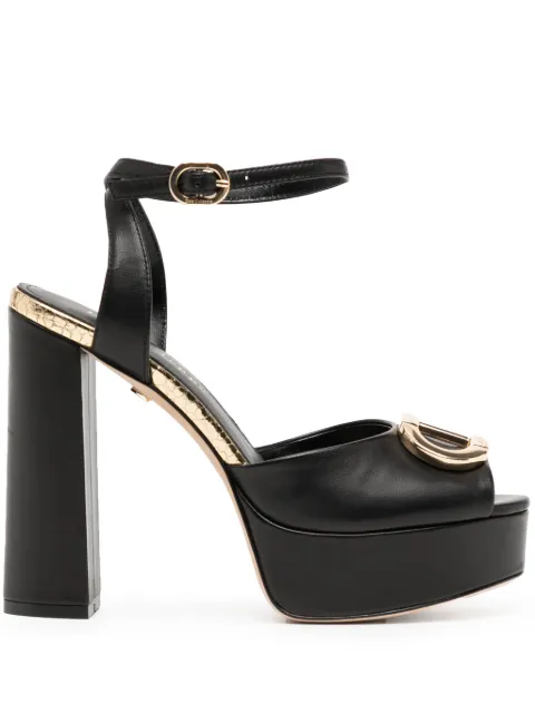 Dee Ocleppo Brigitte 85mm leather sandals