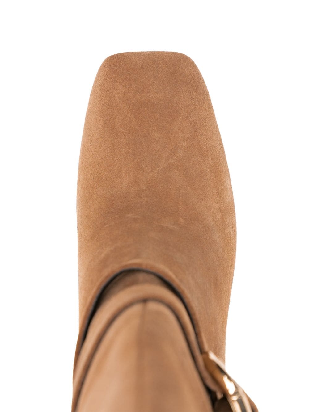 Shop Dee Ocleppo Samantha 95mm Knee-high Suede Boots In Brown