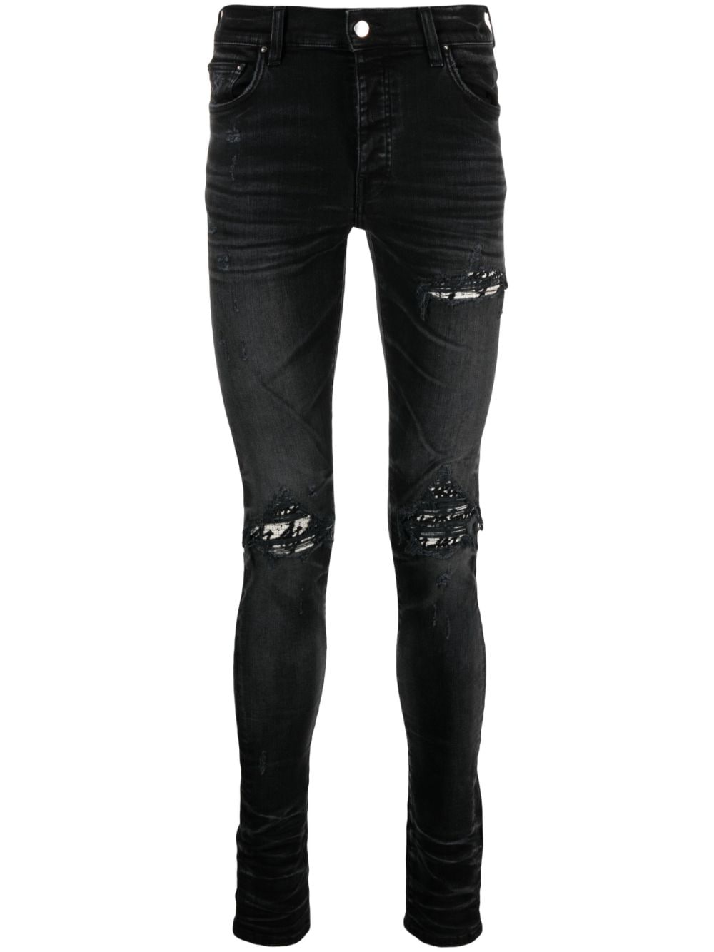 AMIRI ripped-detailing Skinny Jeans - Farfetch