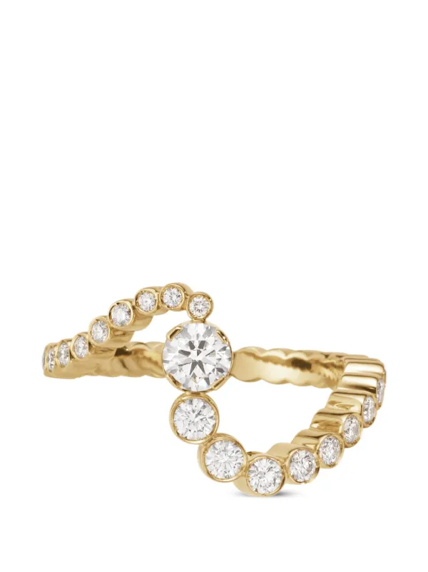 Sophie Bille Brahe Ocean Ensemble Diamant Diamond Ring in Gold